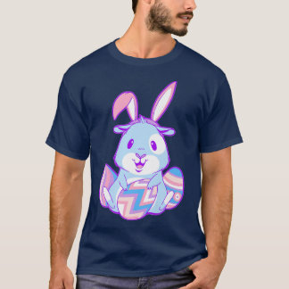 happy Easter Egg Bunny guinea pig kawaii cute T-Shirt