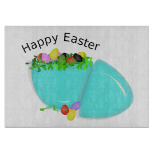 "HAPPY EASTER" EGG CUTTING BOARD