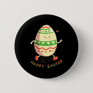 Happy Easter Egg For Women Graphic Egg Summer Prin 6 Cm Round Badge
