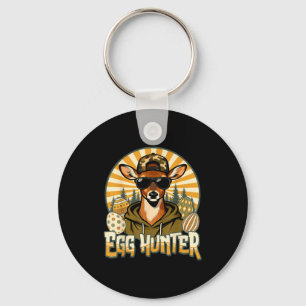 Happy Easter Egg Hunter Deer Buck Cap Mens Boys Ki Key Ring