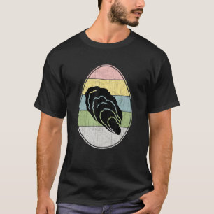 Happy Easter Egg Oyster Graphic Funny Easter Day O T-Shirt