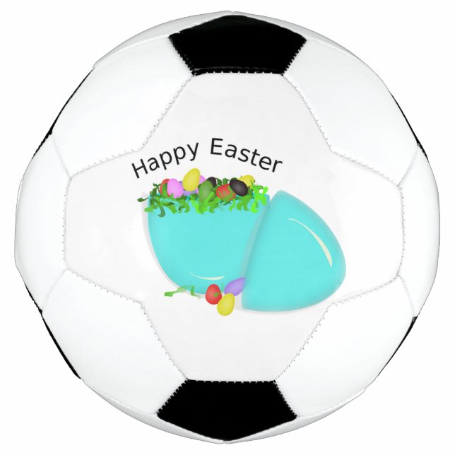 "HAPPY EASTER" EGG SOCCER BALL (Front)