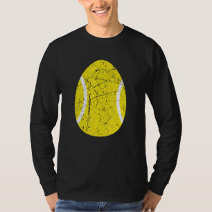 Happy Easter Egg Tennis Ball Cute Sports   Tennis  T-Shirt