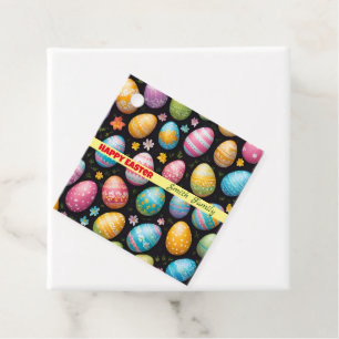 Happy Easter Eggs Collection Favour Tags
