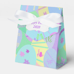 Happy Easter eggs design Favour Box