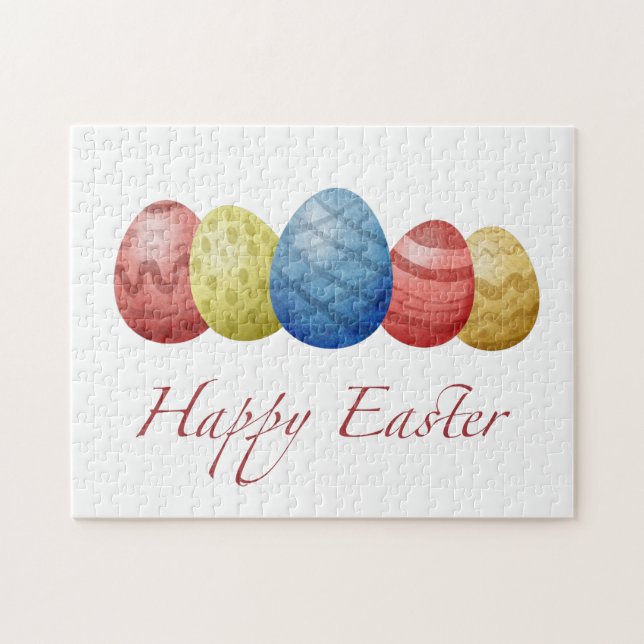 Happy Easter eggs  Jigsaw Puzzle (Horizontal)