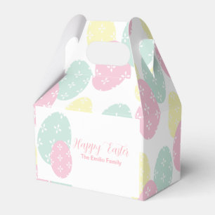 Happy Easter Eggs Pastel Birthday Favour Box