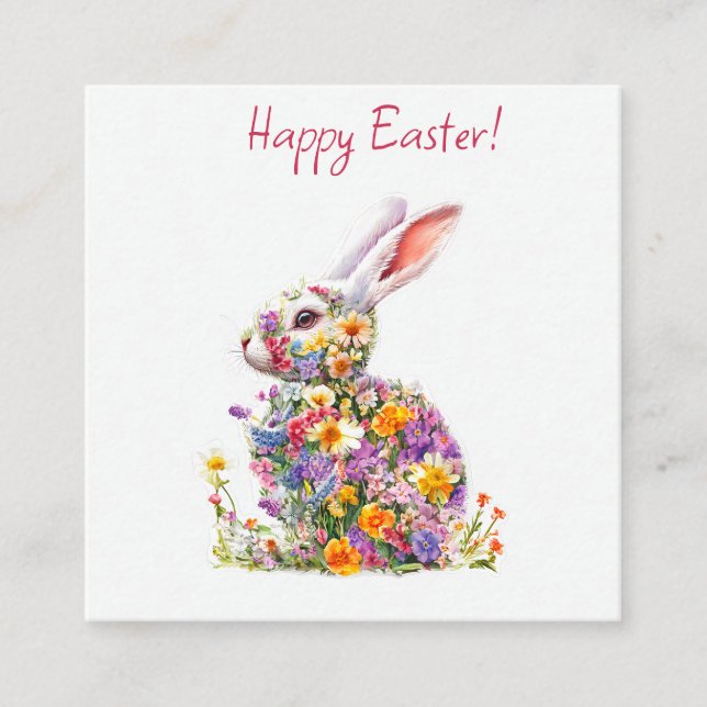 Happy Easter Enclosure Card (Front)