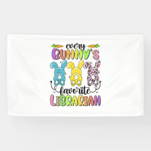 Happy Easter Every Bunny Is Favourite Librarian Ra Banner