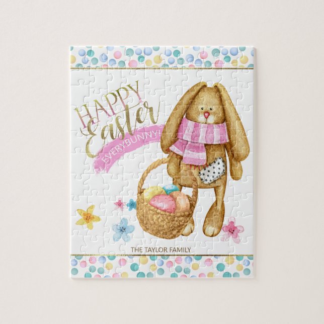 Happy Easter Everybunny ID640 Jigsaw Puzzle (Vertical)