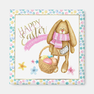 Happy Easter Everybunny ID640 Magnet
