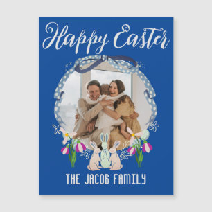 Happy Easter family,easter bunny family one photo
