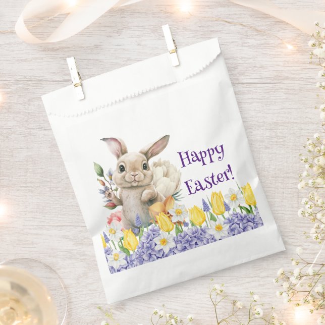 Happy Easter  Favour Bag (Clipped)