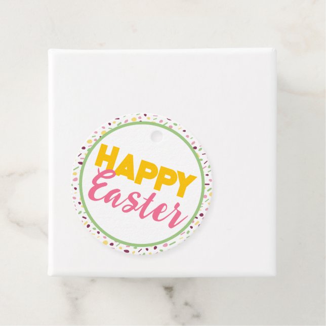 Happy Easter. Favour Tags (In Situ)