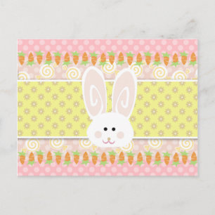 HAPPY EASTER FILLED WITH LOVE POSTCARD
