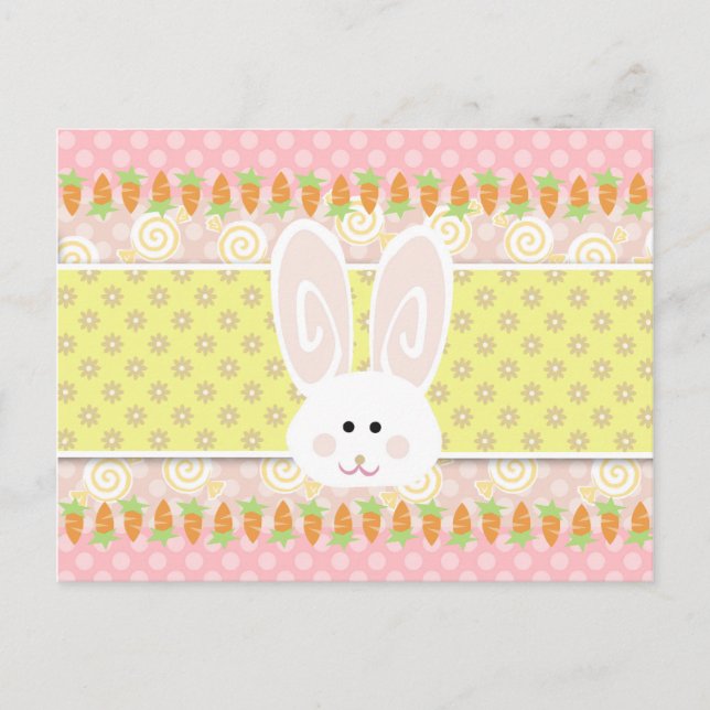 HAPPY EASTER FILLED WITH LOVE POSTCARD (Front)