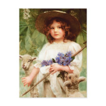 Happy Easter. Fine Art  Postcards