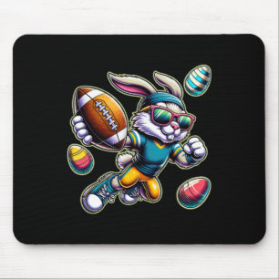 Happy Easter Football Boys Easter Bunny Funny East Mouse Pad