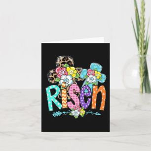 Happy Easter For Christian Girls Mum He Is Risen L Card