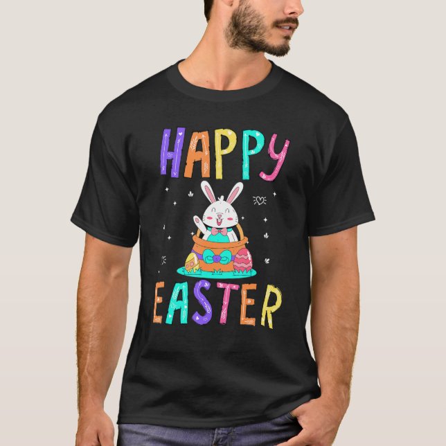 Happy Easter For Women And Men  Easter T-Shirt (Front)