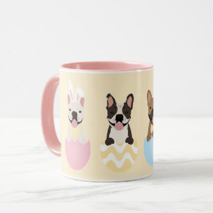 Happy Easter French Bulldogs Mug