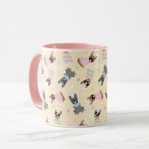 Happy Easter French Bulldogs Mug