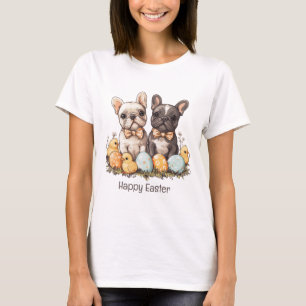 Happy Easter French Bulldogs T-Shirt