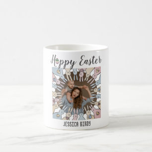 Happy Easter friend,easter bunny mum & baby photo Coffee Mug