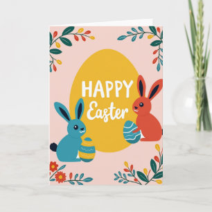 Happy Easter Friends Art Card