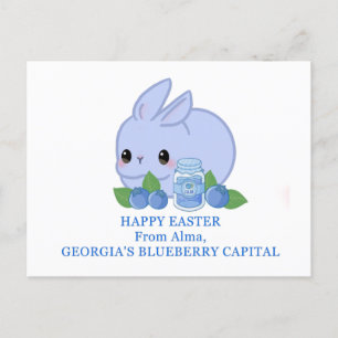 Happy Easter from Alma Georgia's Blueberry Capital Postcard