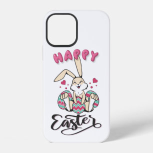 Happy Easter from lovely Easter Bunny iPhone 12 Case