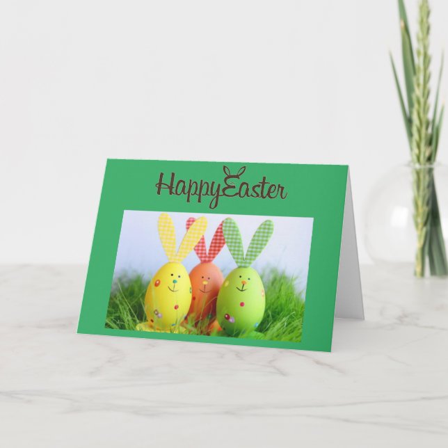 **HAPPY EASTER** FROM "ONE GOOD EGG TO ANOTHER" HOLIDAY CARD (Front)