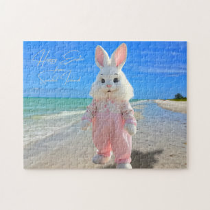 Happy Easter from Sanibel Island Florida Beach Jigsaw Puzzle