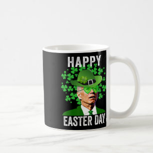Happy Easter Funny Joe Biden Heart Gles St Patrick Coffee Mug