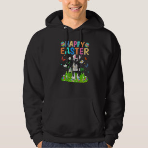Happy Easter Funny Miniature Schnauzer Dog Easter Hoodie