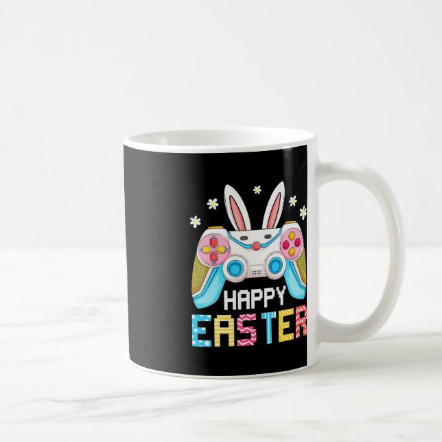 Happy Easter Gamer Video Game Easter Day Boys Todd Coffee Mug (Right)