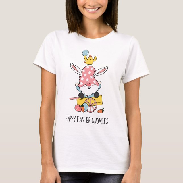 Happy Easter Gnome T-Shirt (Front)
