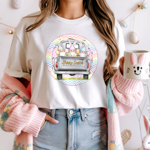 Happy Easter Gnome Truck T-Shirt