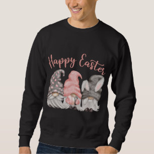 Happy Easter Gnomies Bunny Ears Easter Gnome Famil Sweatshirt