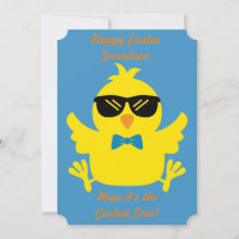 Happy Easter Grandson greeting card