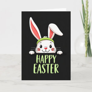 Happy Easter Green Headband Card