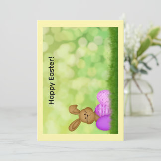 Happy Easter Greeting Card