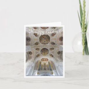 Happy Easter greeting card