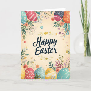 Happy Easter Greetings Card