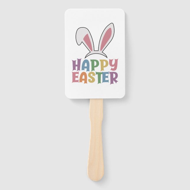 Happy Easter                        Hand Fan (Front)