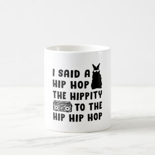 Happy Easter Hip Hop Bunny Easter Funny Gift Idea Coffee Mug