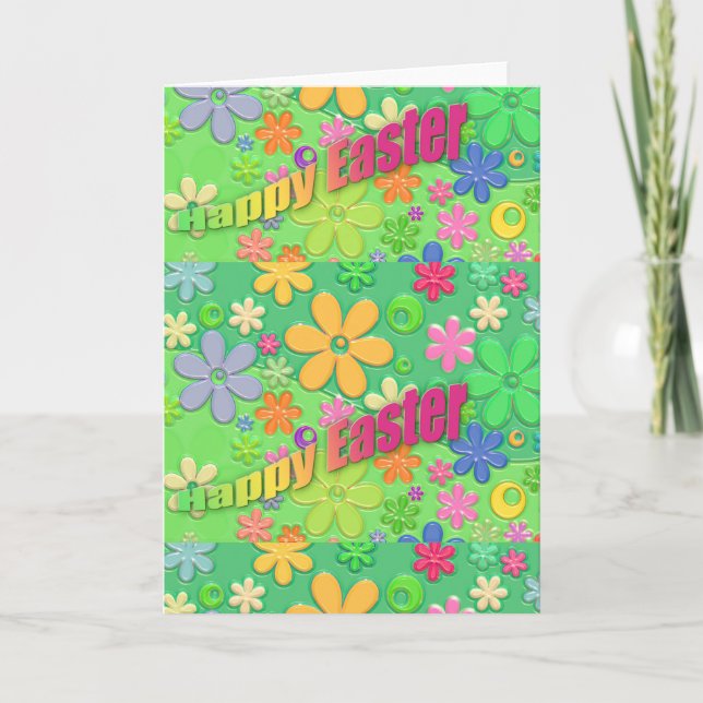 happy easter holiday card (Front)