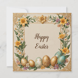 Happy Easter Holiday Card