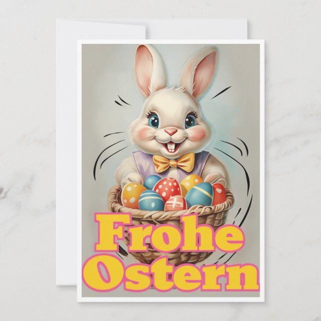 Happy Easter Holiday Card (Front)