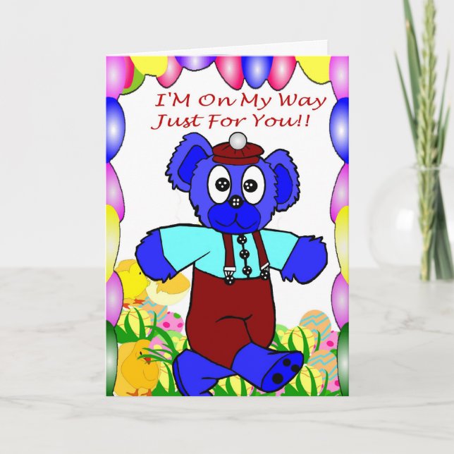 Happy Easter Holiday Card (Front)